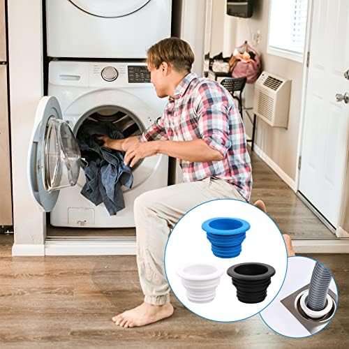3Pcs Silicone Drain Plug for Universal Fit Drain Hose