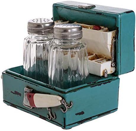 Pine Ridge Glass Salt and Pepper Shakers Set