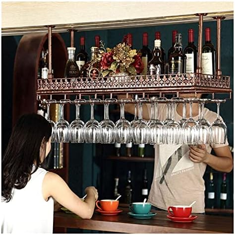 ALDEPO Bronze Wine Rack Floating Shelf for Wine Lovers