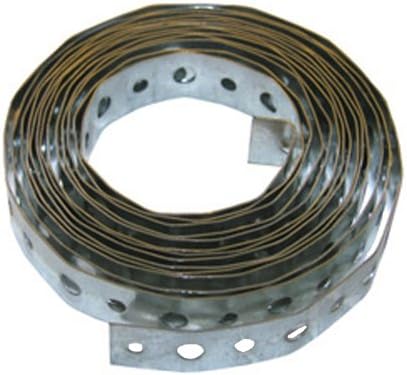 LASCO 22-Gauge Galvanized Metal Warning Tape 34-Inch x 10-Foot