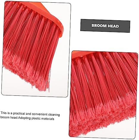 Minkissy Plastic Broom Replacement Head - Versatile Sweeper for Home Cleaning