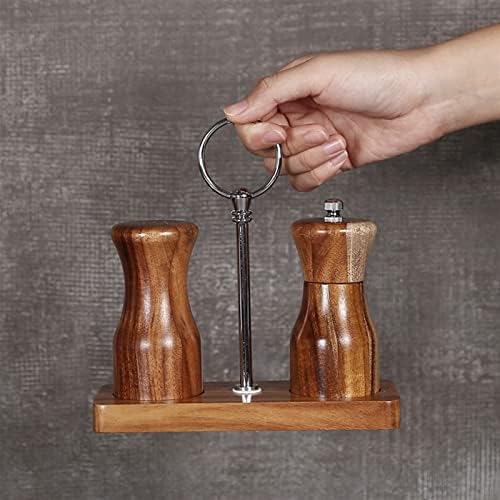 Wooden Spice Grinder Set - Salt and Pepper Shaker