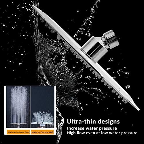 NearMoon Rain Shower Head with 11 Adjustable Arm 1