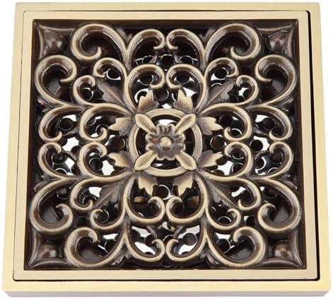 Hilitand Antique Brass Drain Strainer Cover Grate 1