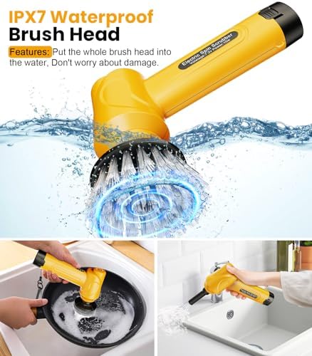 Qimedo 5000mAh Battery Spin Scrubber Q4 1