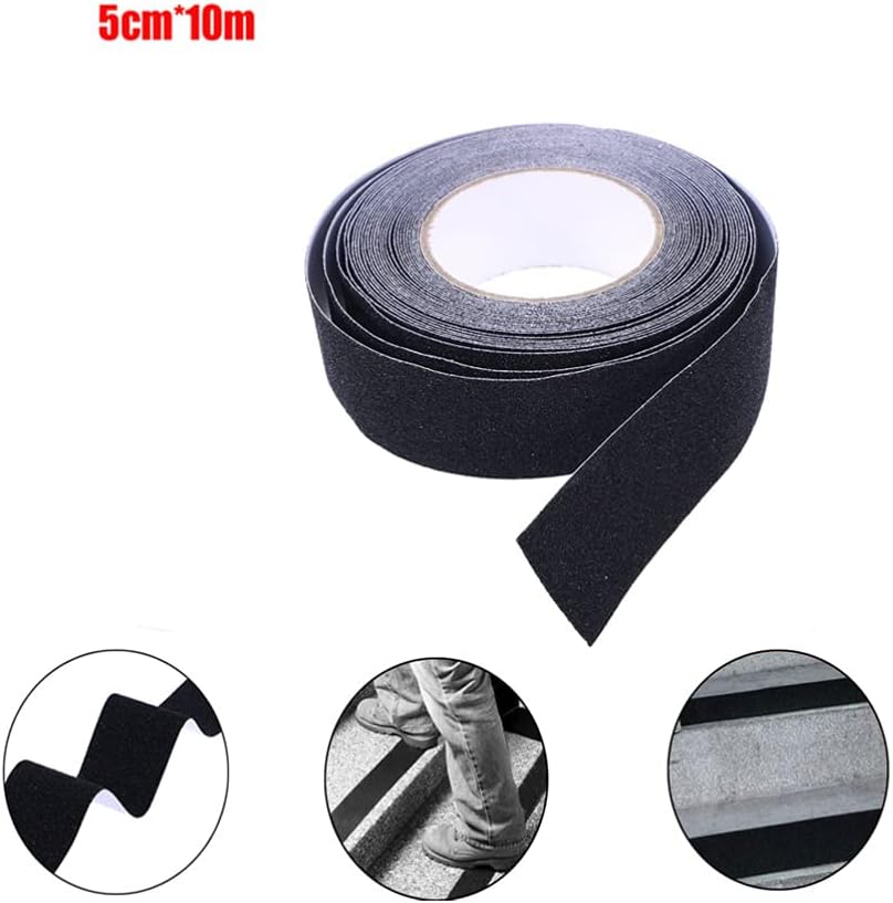 ULTECHNOVO Anti Slip Black Handle Tape 5cm x 10m