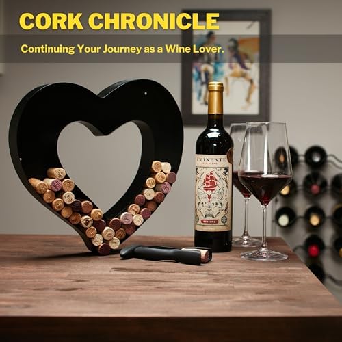 DECOMIL Wine Cork Holder Letters Wall Art