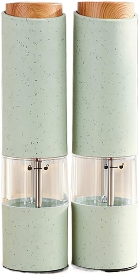 Electric Spice Grinder Set With Holder 2PCS