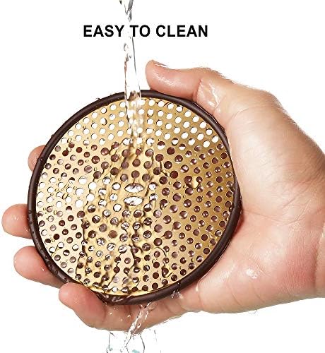 304 Stainless Steel Hair Catcher Drain Cover with Silicone