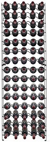 Sorbus 15-Tier Freestanding Wine Rack - 75 Bottle Capacity