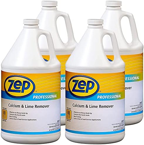 Zep Industrial Calcium and Lime Remover 128 oz Case of 4