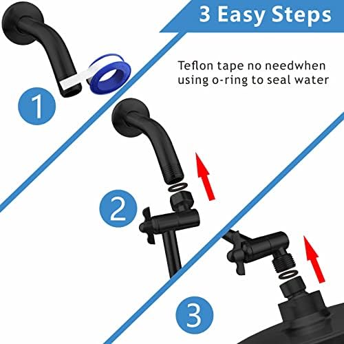 Nuodan 11 Solid Brass Shower Arm Extension