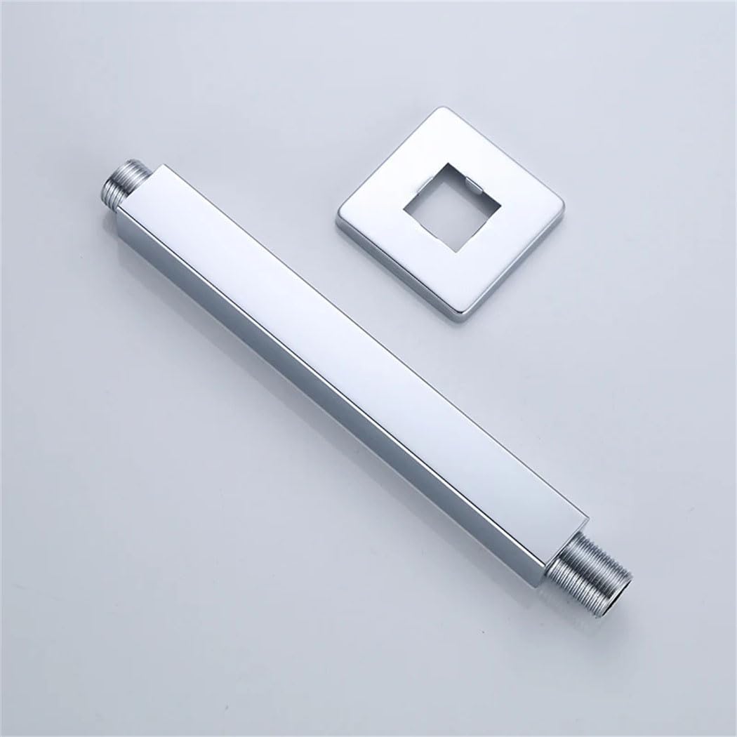 Stainless Steel Shower Arm with Water Inlet for Bathroom Fixtures