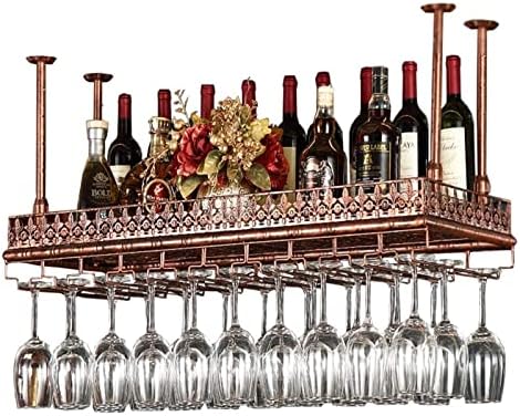 ALDEPO Bronze Wine Rack Floating Shelf for Wine Lovers
