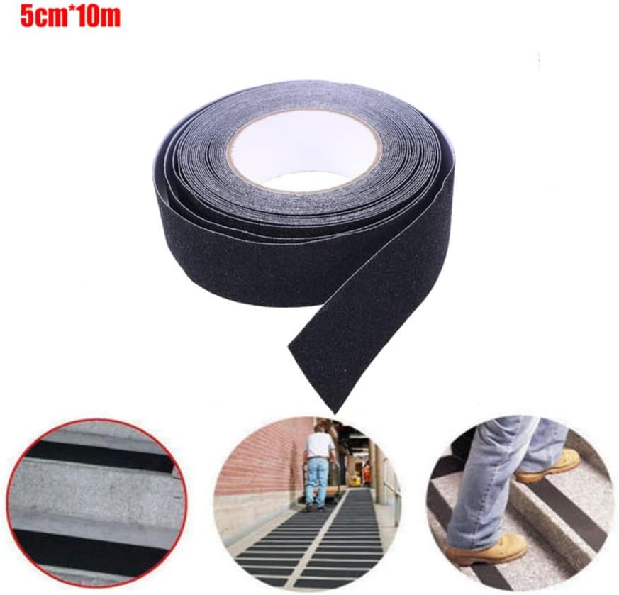 ULTECHNOVO Anti Slip Black Handle Tape 5cm x 10m