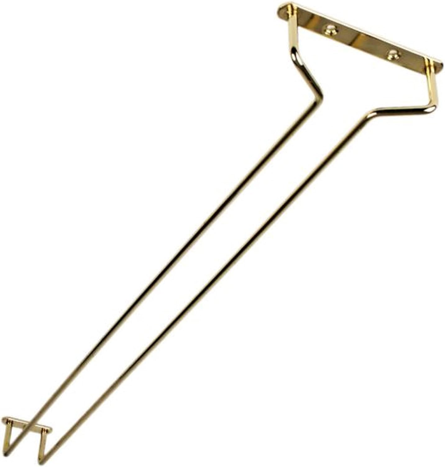 TrueCraftware 24-Inch Brass Stemware Rack Set of 2