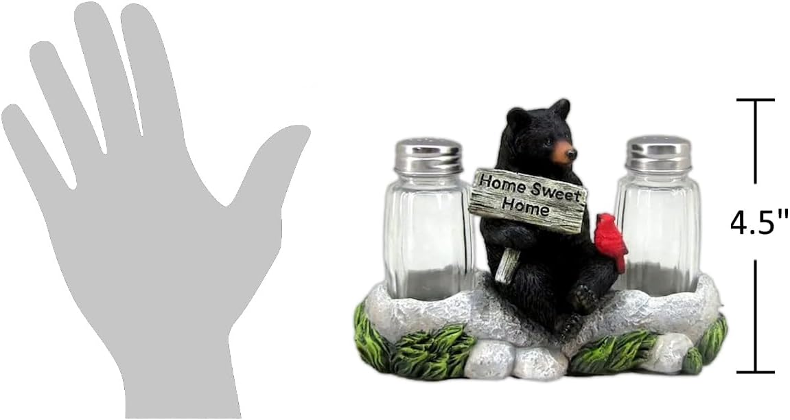 The Bridge Collection Rustic Salt Pepper Shaker Set