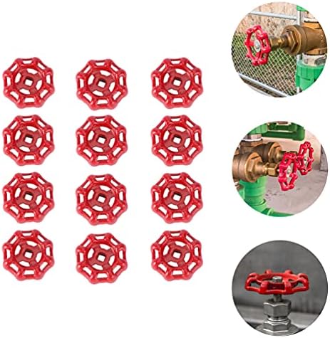 ULTECHNOVO 12pcs Stainless Steel Valve Hand Wheels