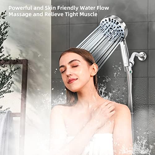BESAQUO 10 Function High Pressure Handheld Shower Head