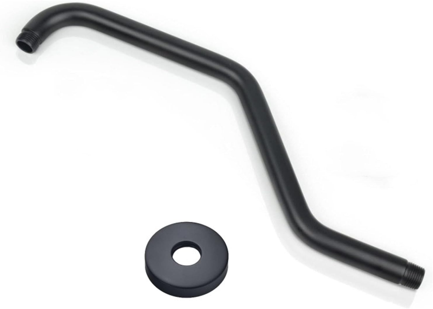 QINGFAN Multipurpose Shower Arm with Matte Black Finish