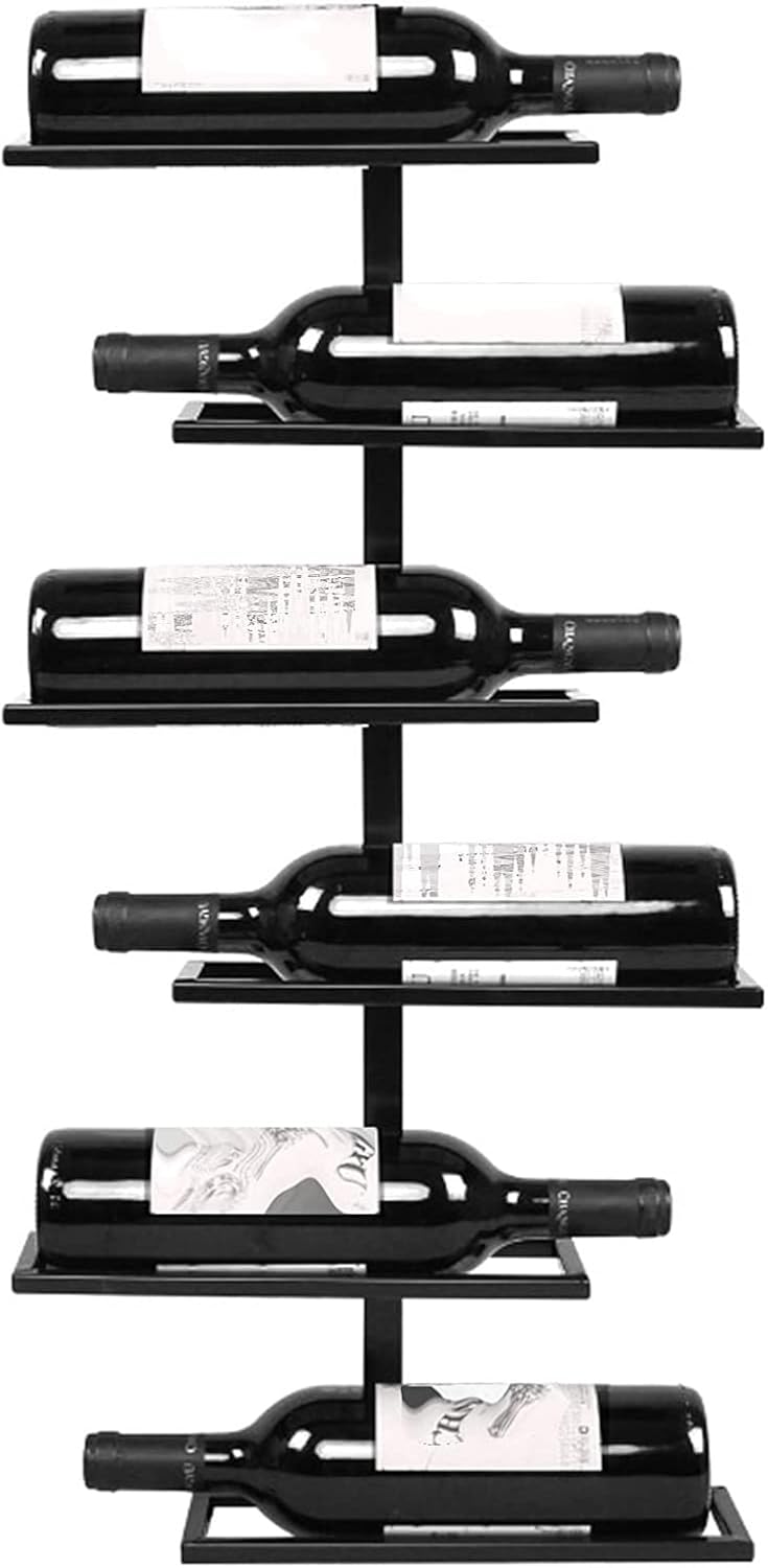 ALDEPO Wall Mounted Wine Rack with Towel Holder