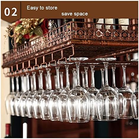 ALDEPO Bronze Wine Rack Floating Shelf for Wine Lovers