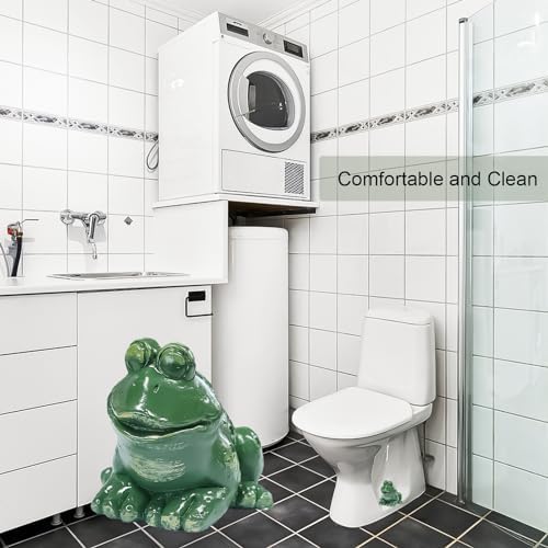Frog Toilet Bolt Caps 2pcs Decorative Bathroom Accents
