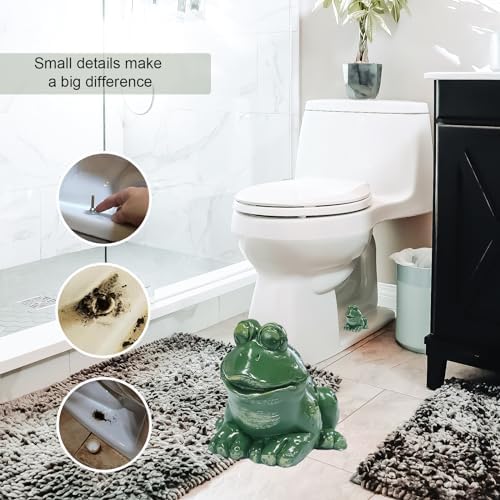 Frog Toilet Bolt Caps 2pcs Decorative Bathroom Accents
