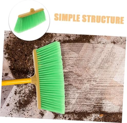 Minkissy 2pcs Durable Plastic Broom Head Replacement