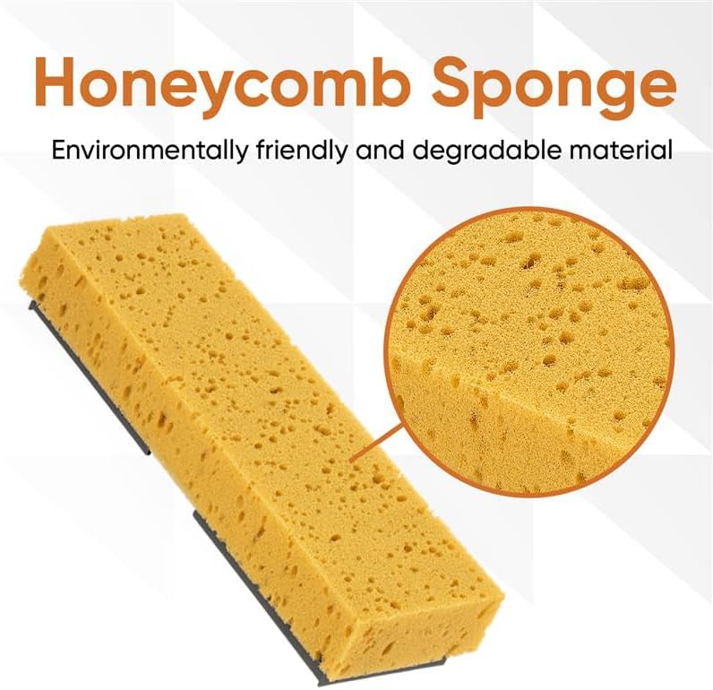 Superio Sponge Mop Refill - 9x3 Inches for Butterfly Mop