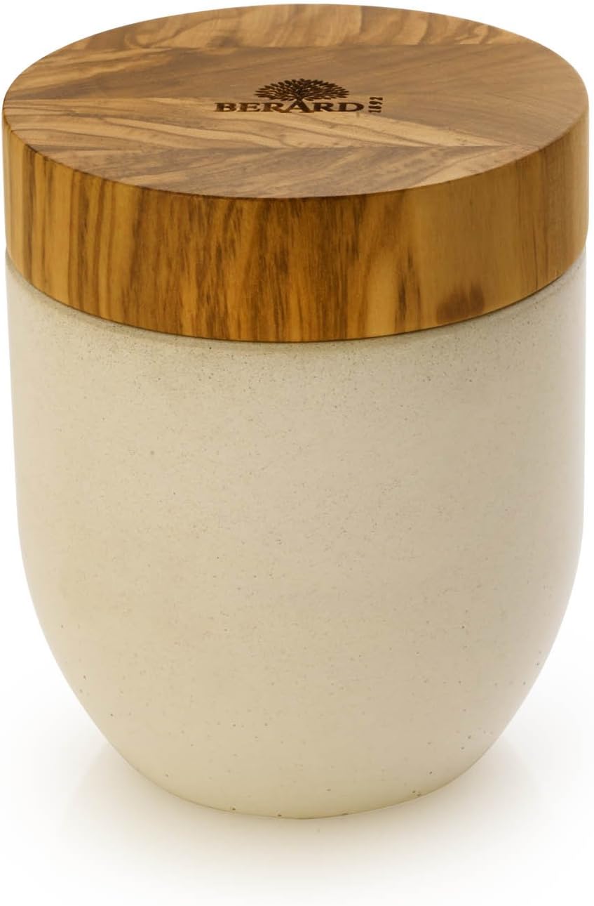 Berard Concrete Salt and Pepper Mill Set 28-Inch White