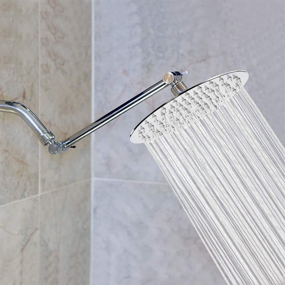 NearMoon Rain Shower Head with 11 Adjustable Arm 1