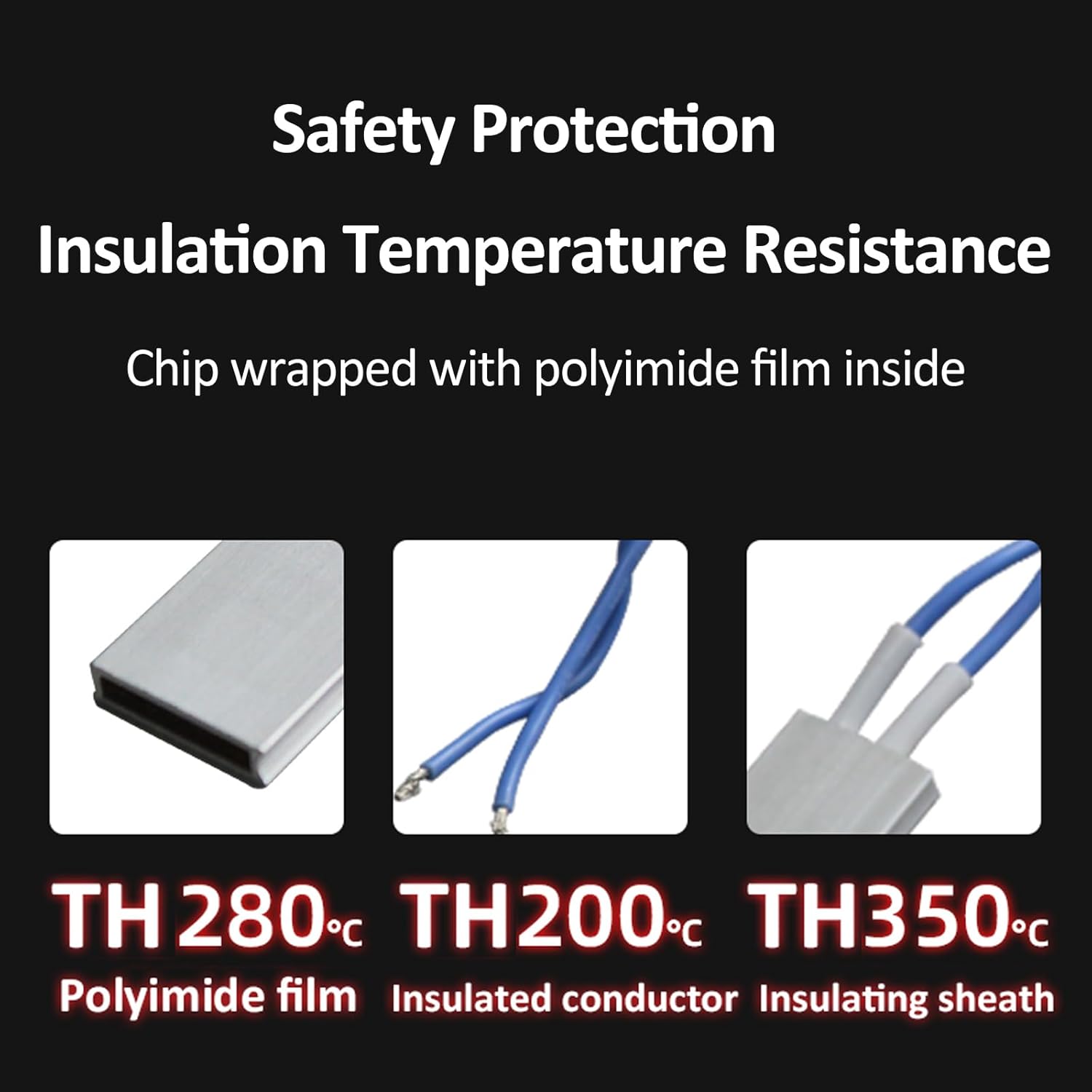 PTC Heating Element 110V 230C Ceramic Thermostatic Heater Plate