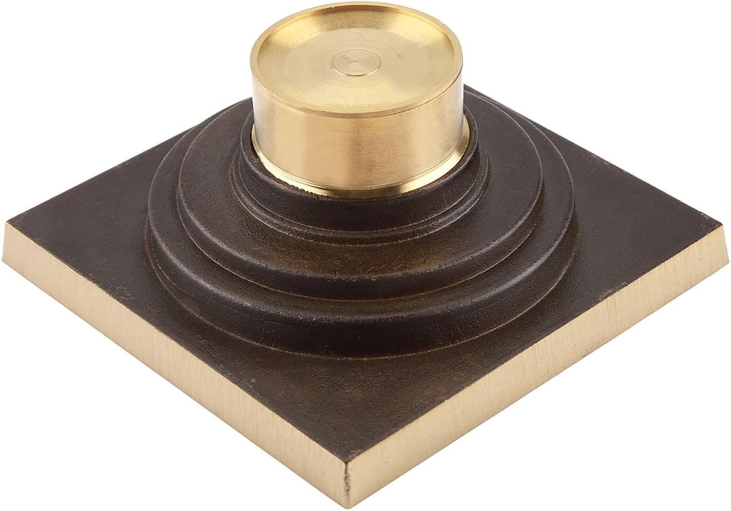 Antique Brass Floor Drain Cover with Drainage Holes