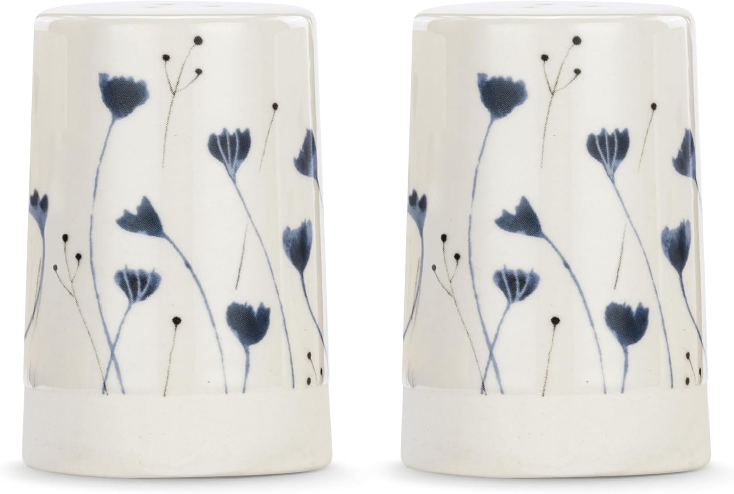 DEMDACO Wildflowers Salt Pepper Shaker Set 3 Inch
