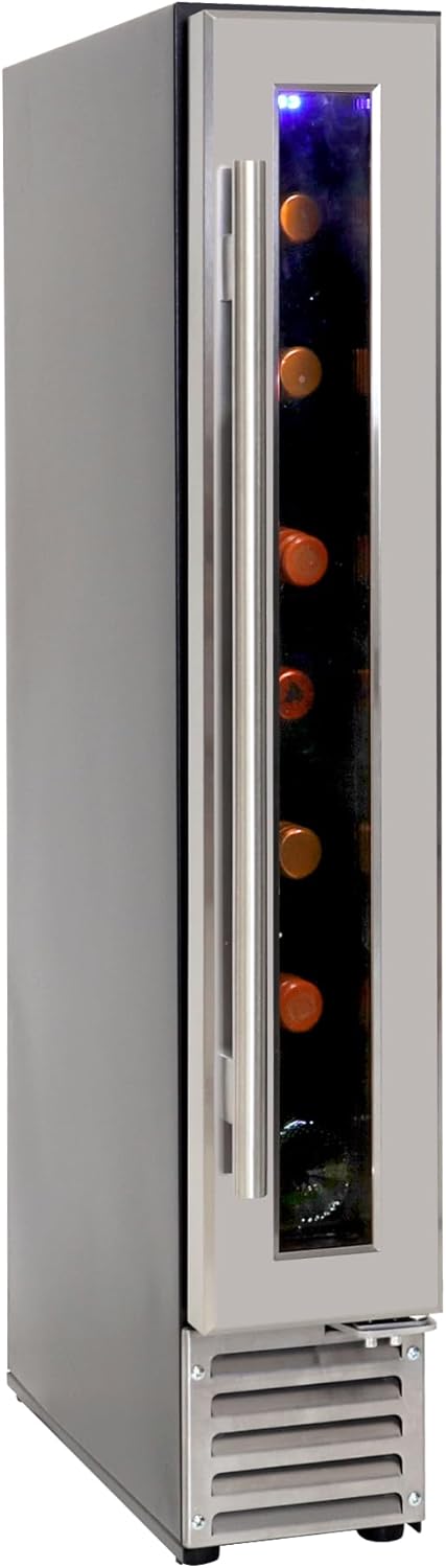 Koolatron 7 Bottle Wine Cooler 6-Inch Freestanding