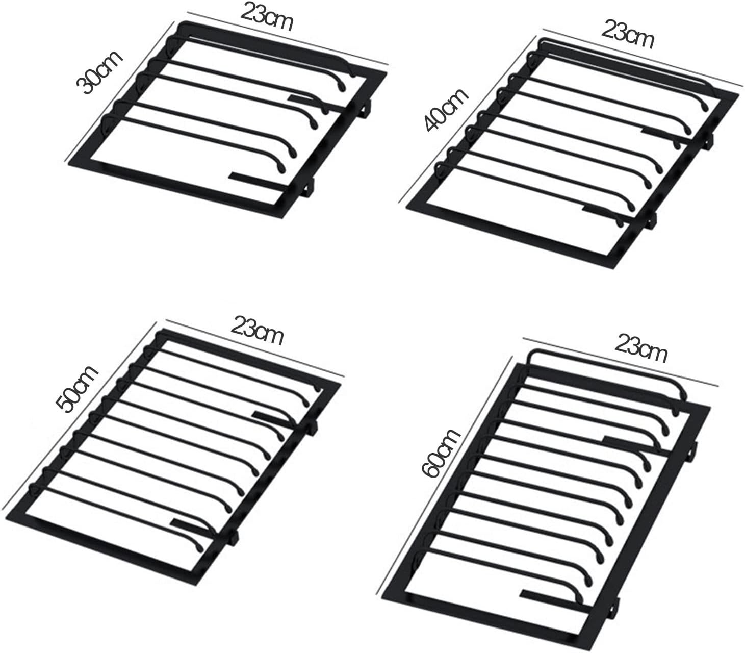 Suuim Hanging Wine Glass Holder for Bar Kitchen Restaurants