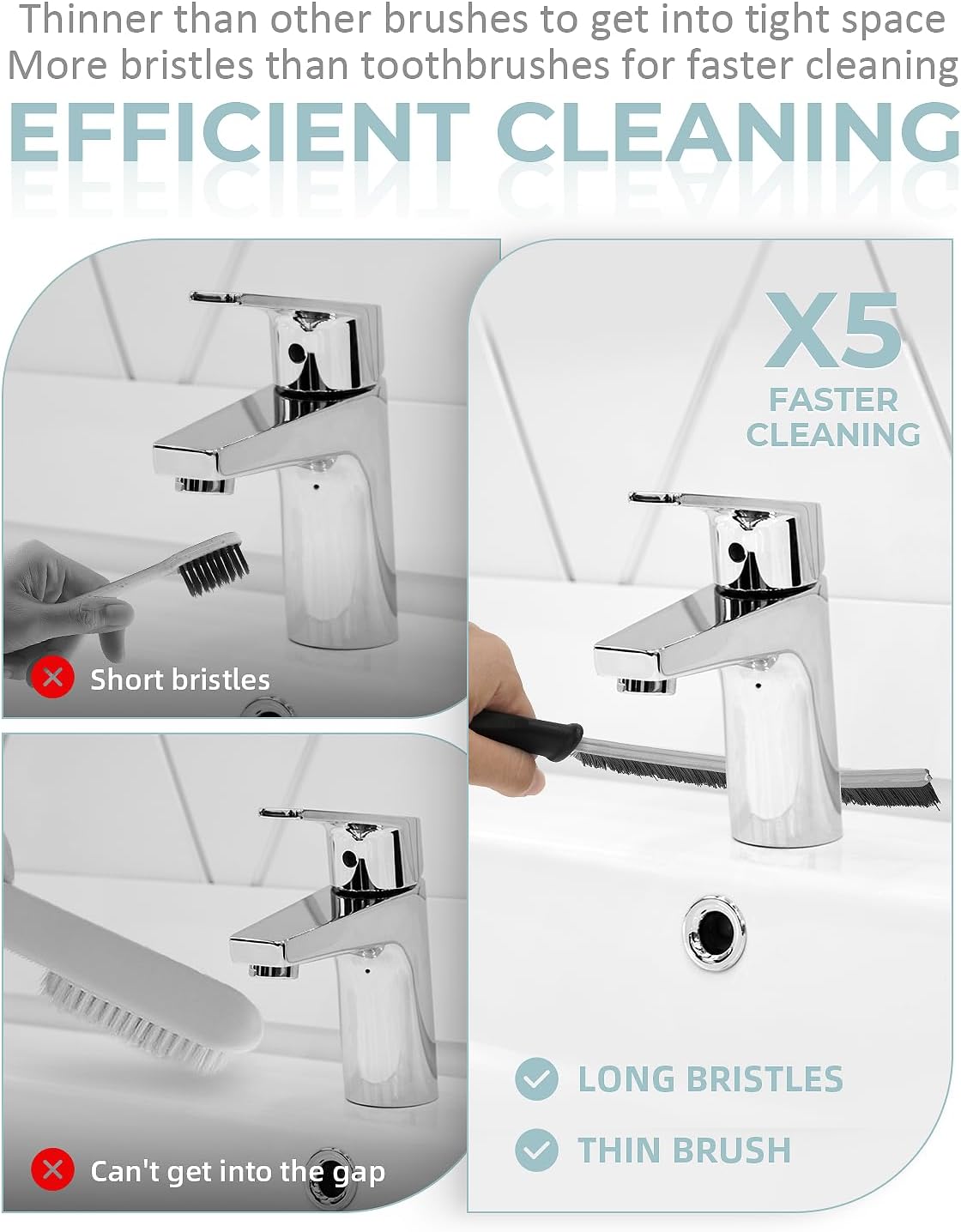 SXhyf Cleaning Brush for Gaps and Crevices