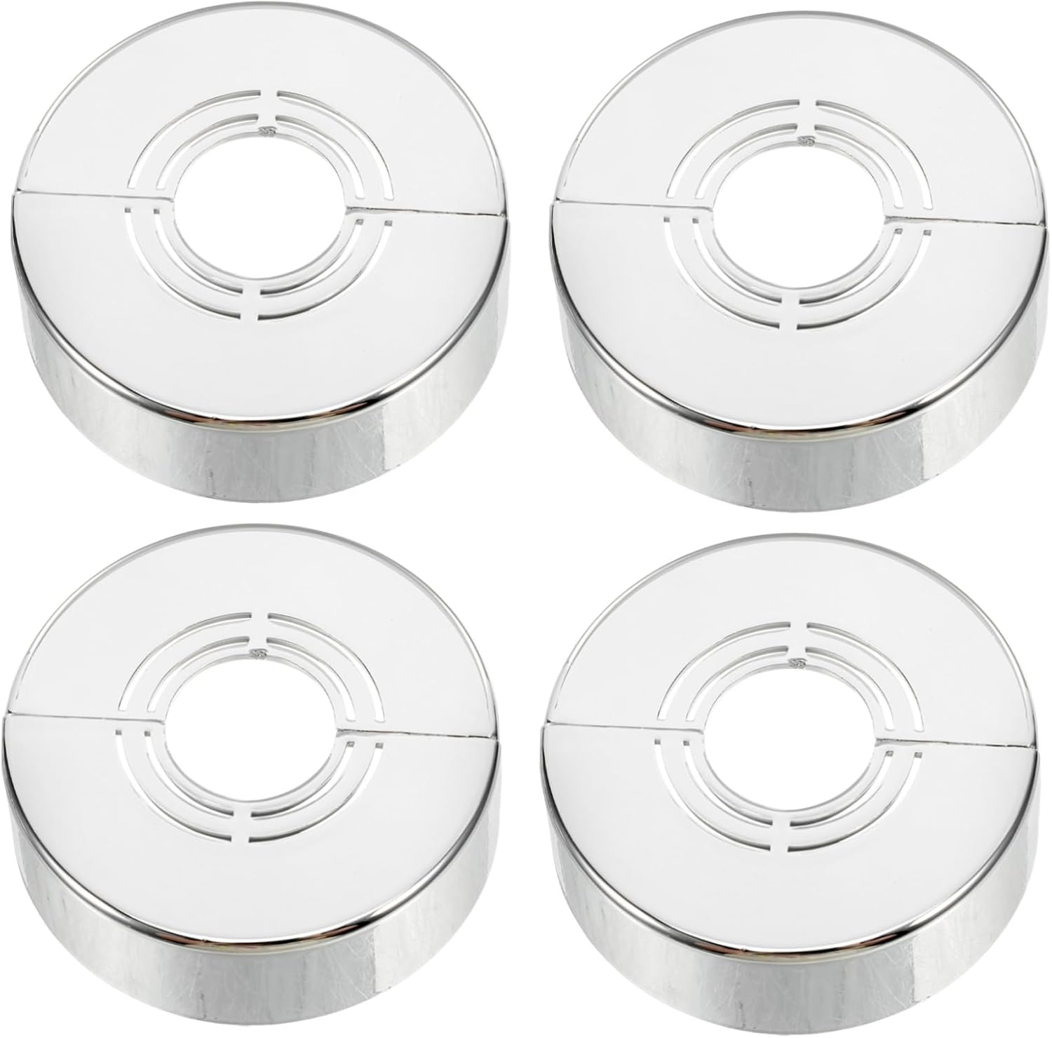 Veemoon 4pcs ABS Faucet Hole Cover Flange Plate
