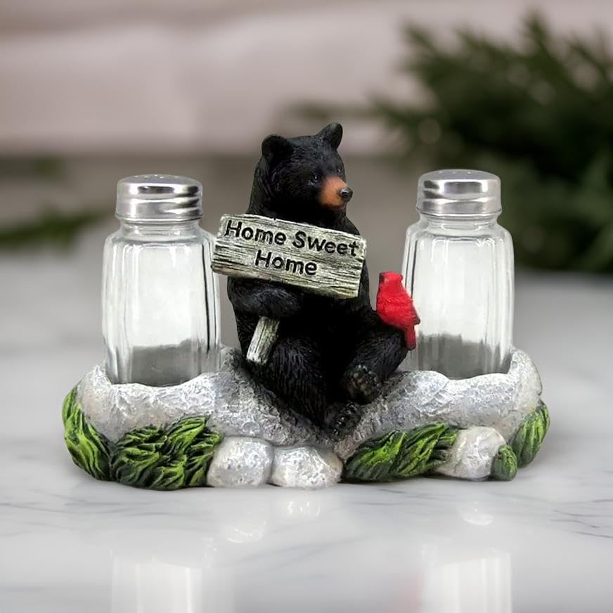 The Bridge Collection Rustic Salt Pepper Shaker Set