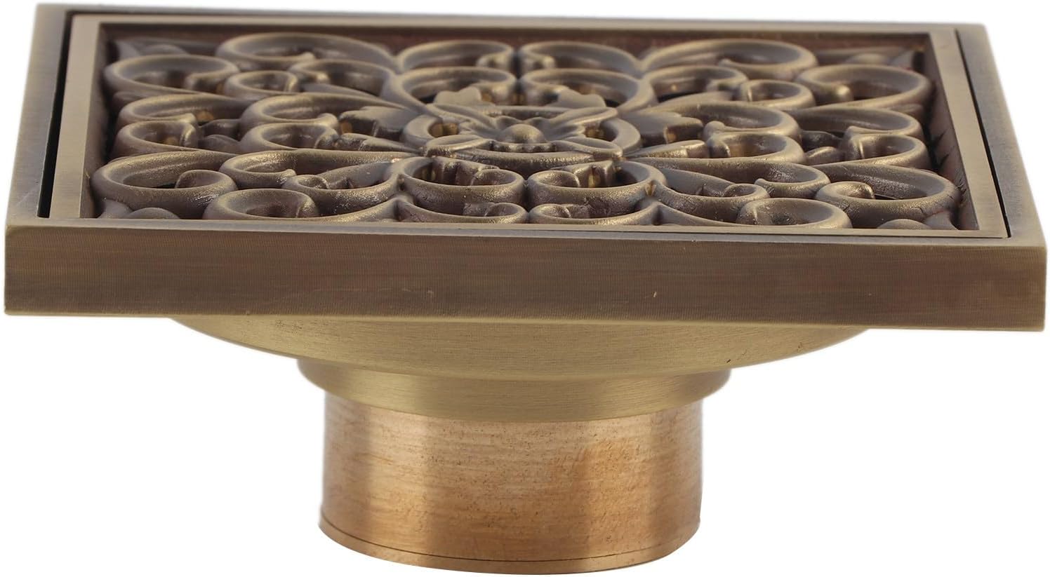 Hilitand Antique Brass Drain Strainer Cover Grate 1