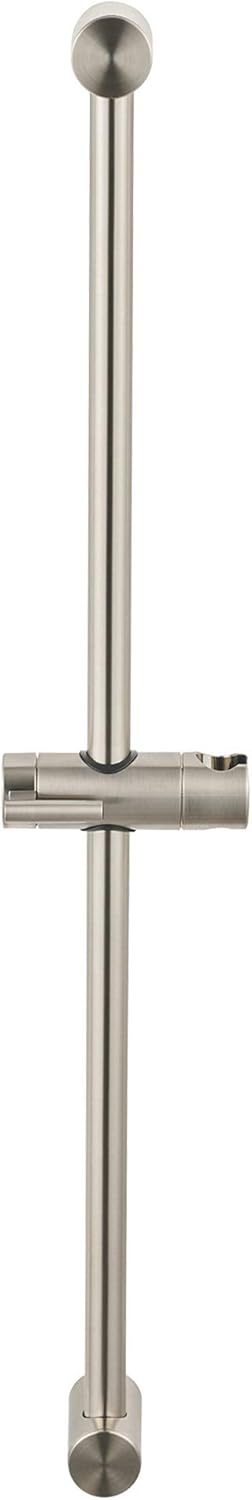 American Standard Round Handheld Shower Head Slide Bar 30 Inch Brushed Nickel