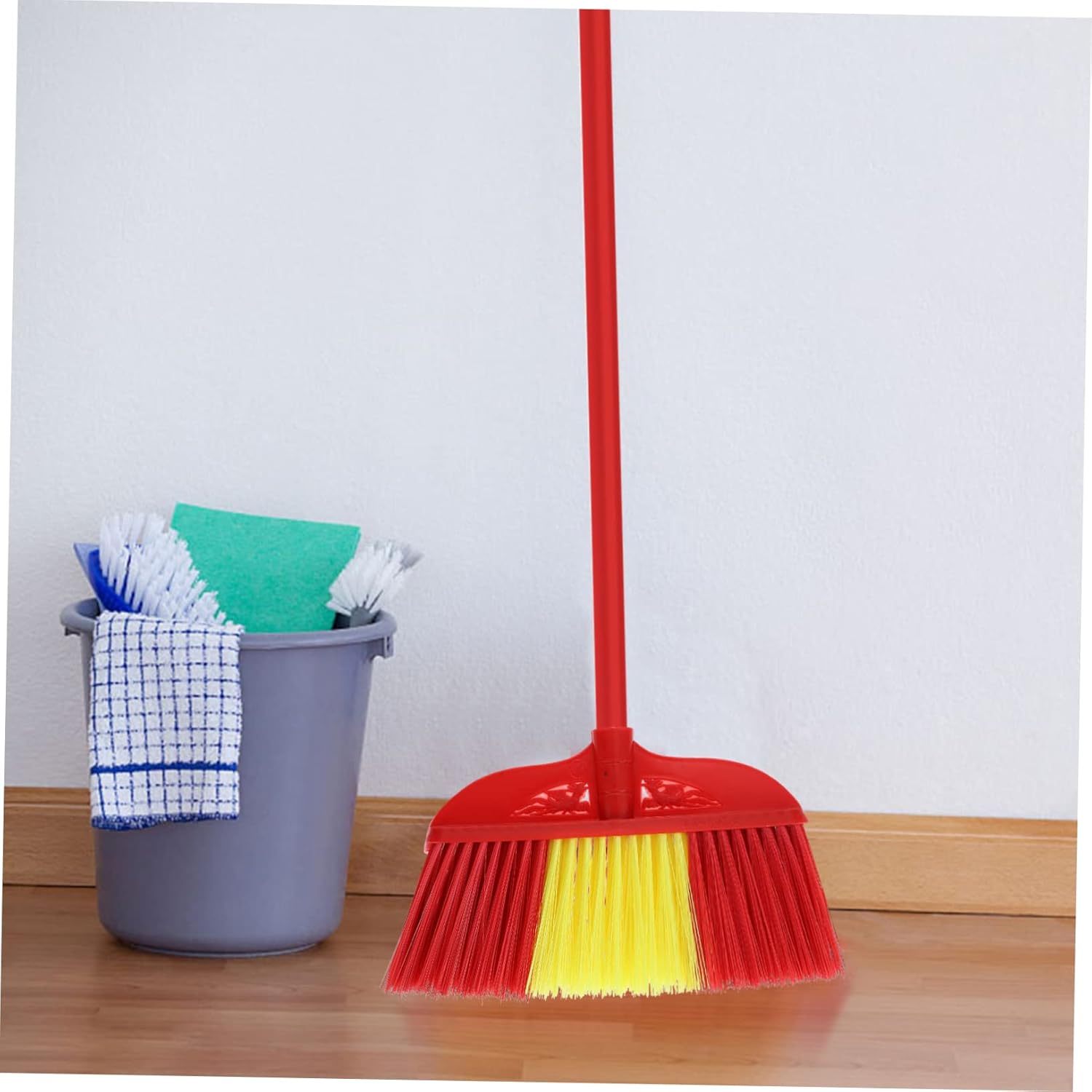 Durable Plastic Broom Head Replacement for Household Cleaning