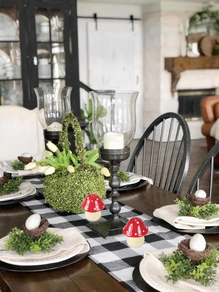 Adorable Mushroom Salt Pepper Shakers Set