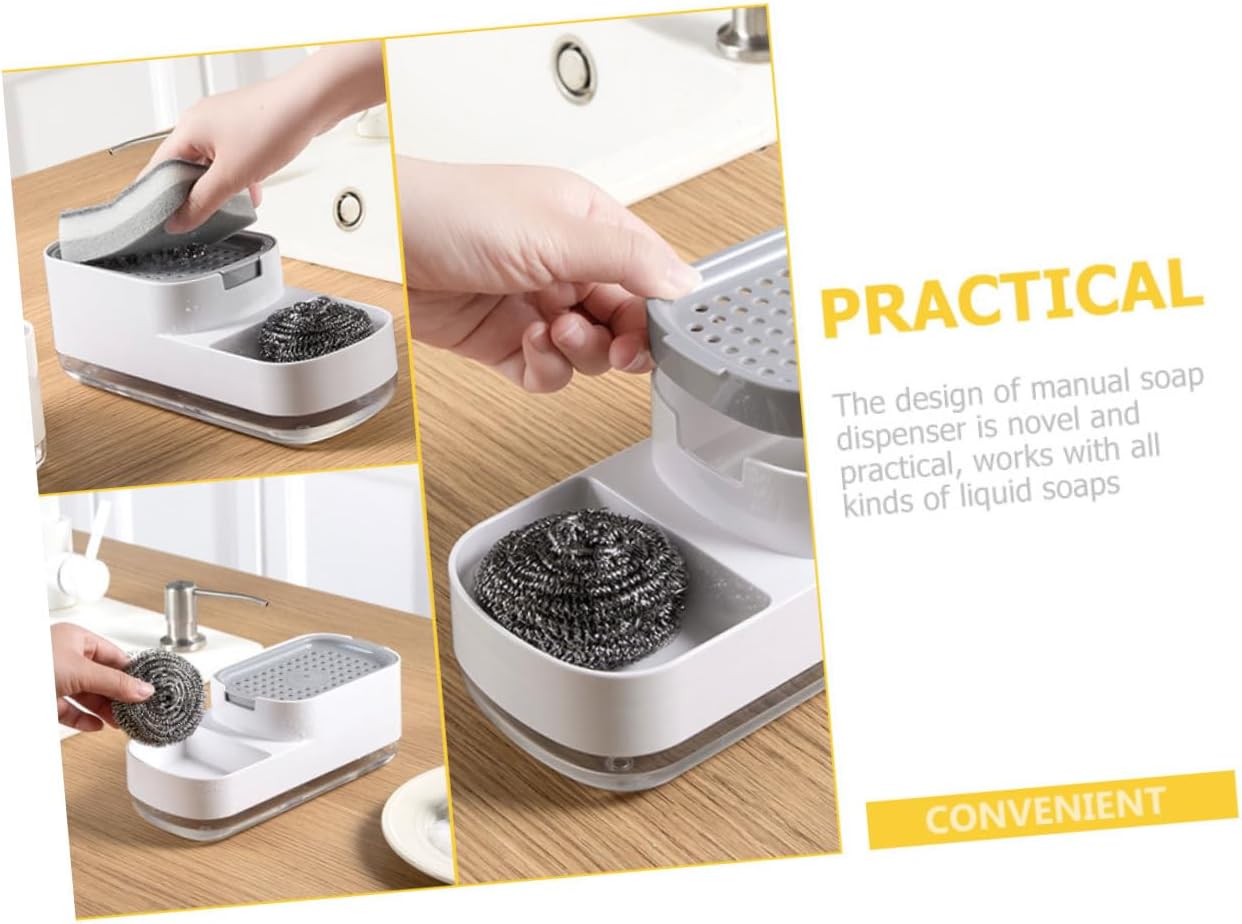 GLEAVI Large Capacity Soap Dispenser for Kitchen
