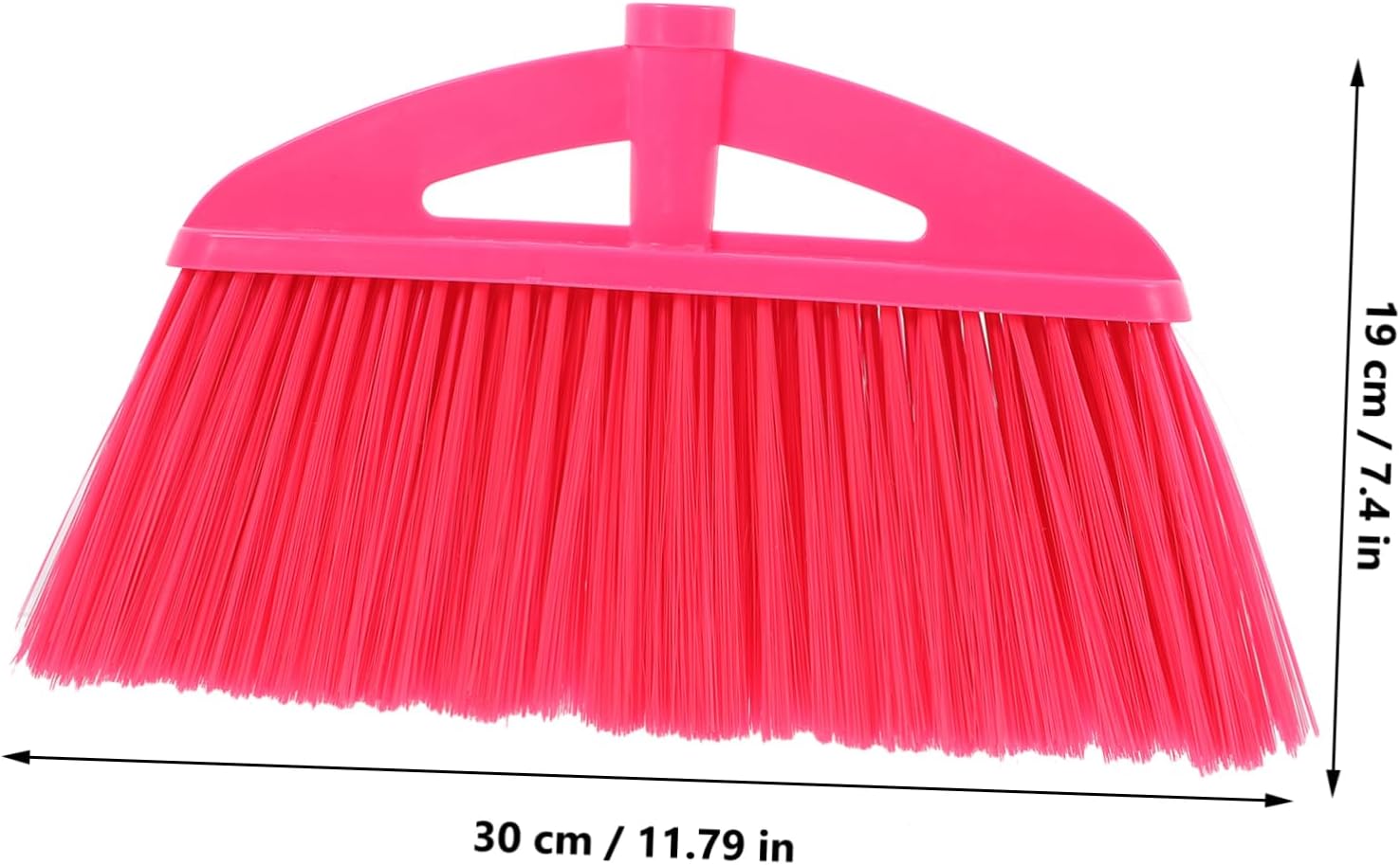 SHERCHPRY 2Pcs Flagged Plastic Broom Head Replacement