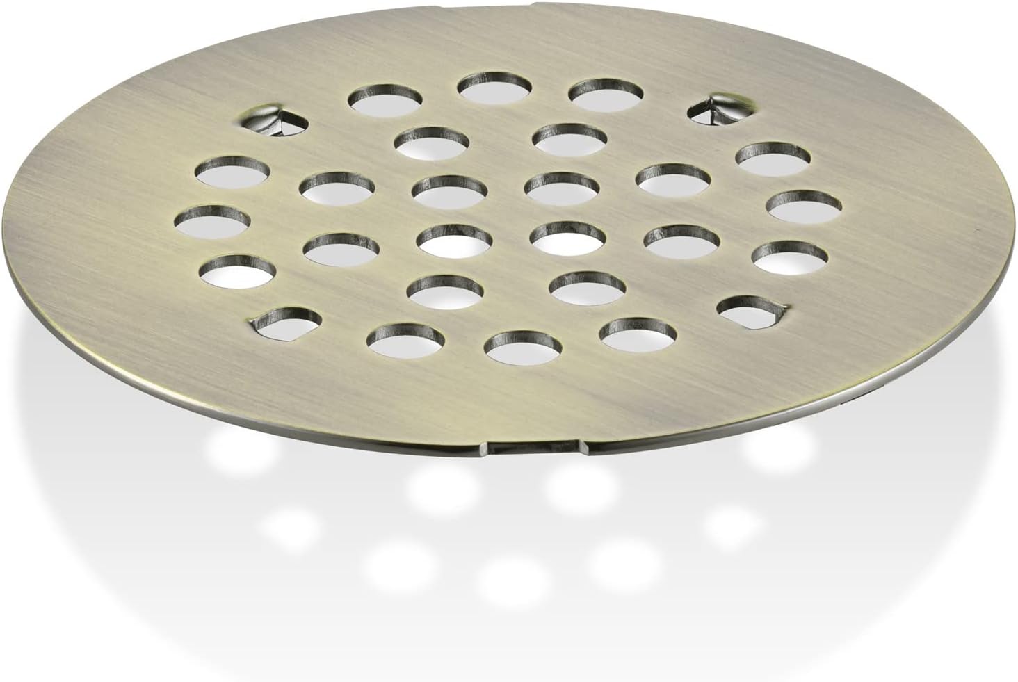 Bropury 4-14 Inch Snap-In Shower Drain Cover Stainless Steel