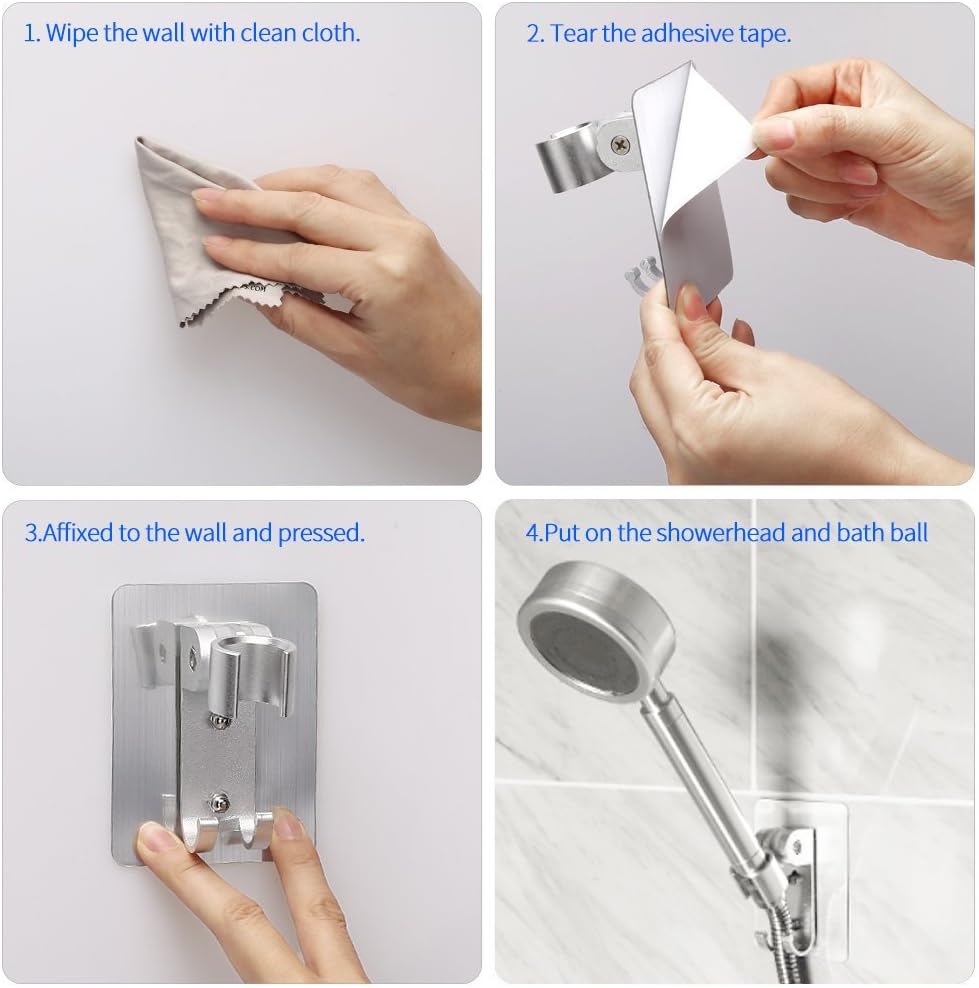 CACASO Strong Adhesive Shower Head Holder