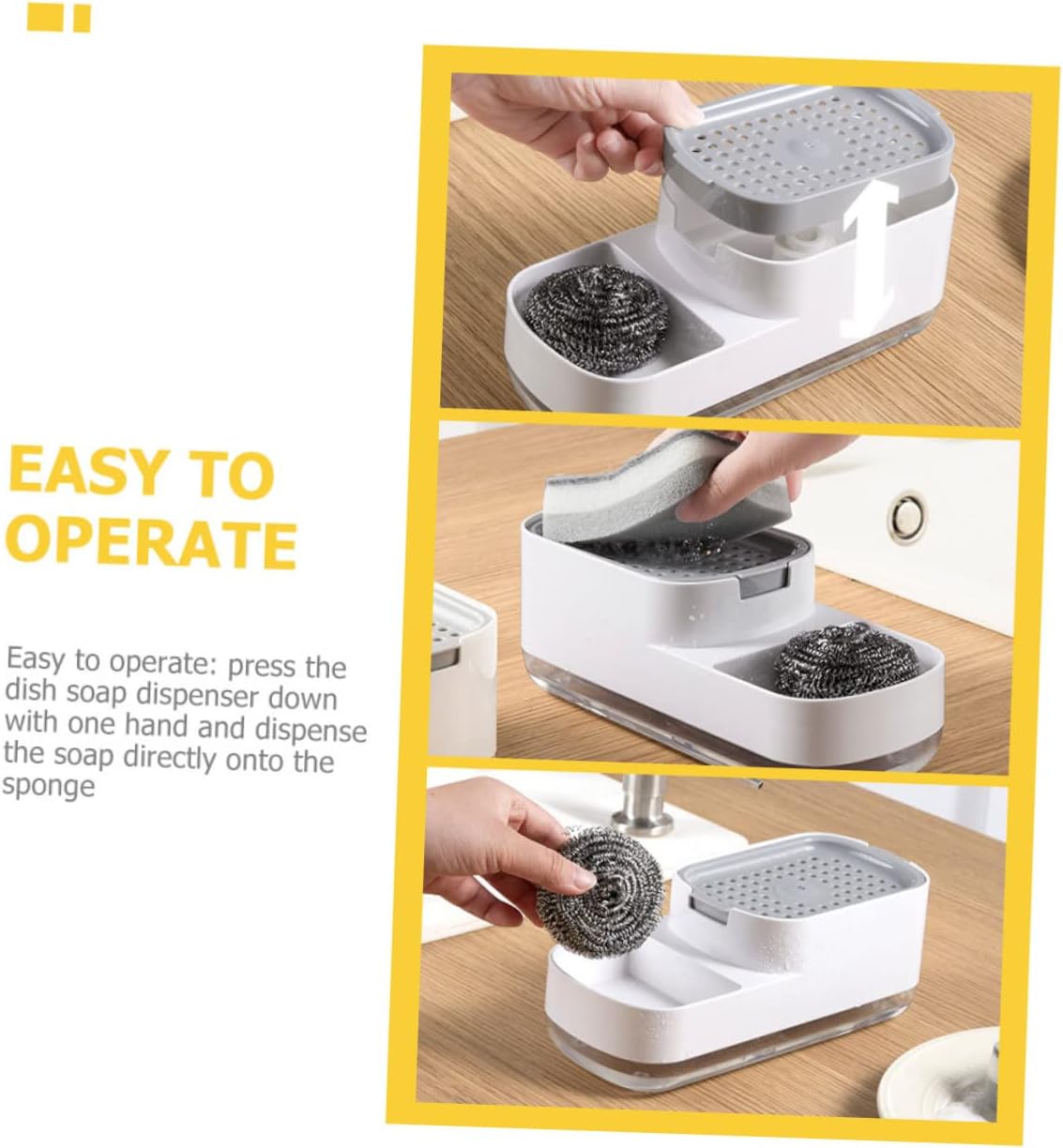 Unbreakable Dish Soap Pump Dispenser for Kitchen Use 1