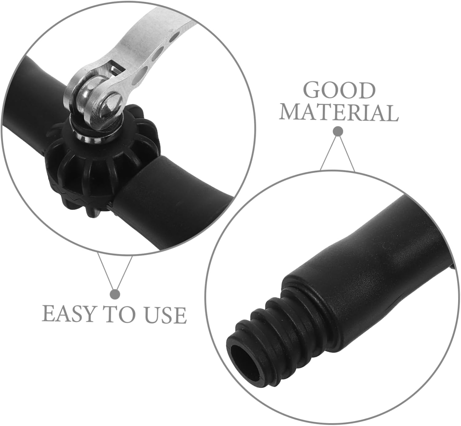 Minkissy Rotatable Angle Adaptor for Telescopic Poles